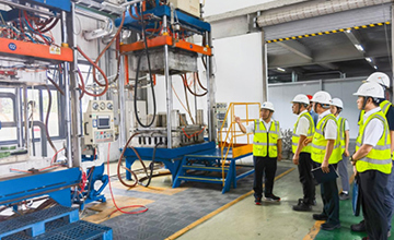 柳工高層領(lǐng)導(dǎo)開展安全生產(chǎn)大檢查