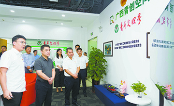 共青團(tuán)中央書(shū)記處書(shū)記胡盛一行到柳工考察調(diào)研