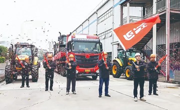 柳工農(nóng)機2026年全球訂單首發(fā)！混合動力拖拉機啟程奔赴海內(nèi)外市場